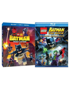 Paquete 2 Películas Lego Batman Blu-ray + DVD + Digital