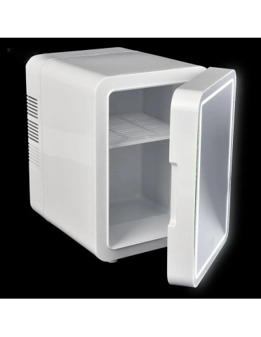 Refrigerador de Belleza Rhode Island Novelty con Espejo LED 25.4 cm