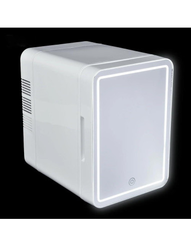 Refrigerador de Belleza Rhode Island Novelty con Espejo LED 25.4 cm