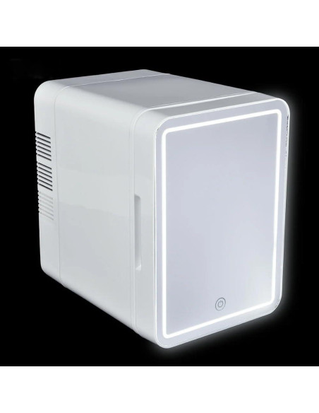 Refrigerador de Belleza Rhode Island Novelty con Espejo LED 25.4 cm