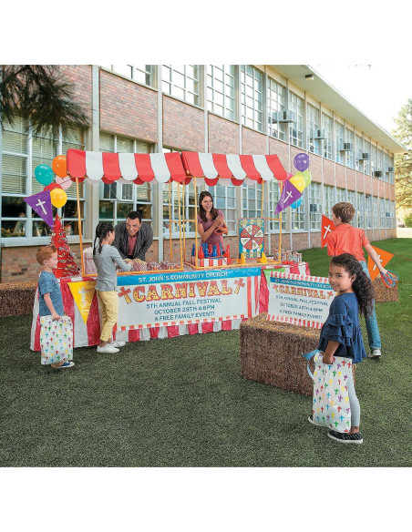 Toldo Plegable de Circo Fun Express 1.22m - Decoración Fiesta