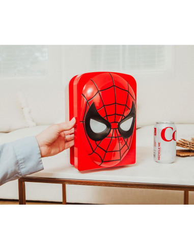 Mini Nevera Termoeléctrica Ukonic Spider-Man 4L con Ojos Iluminados
