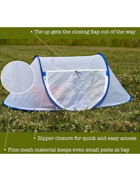 Carpa de Alimentos Plegable Iconikal Jumbo 109x53 cm 2-Pack