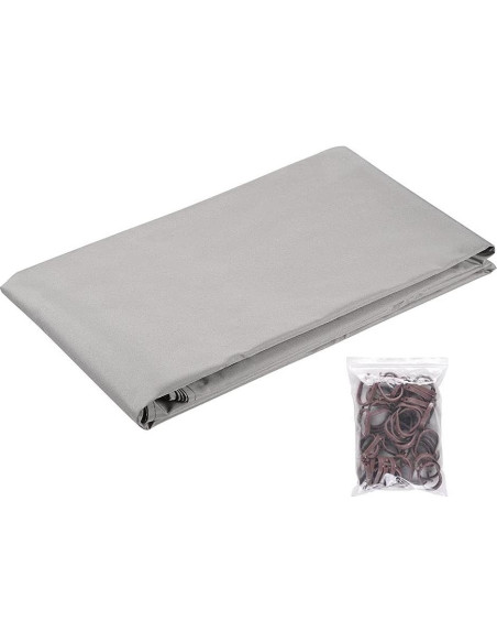 Panel Lateral Yescom 10x6.5ft para Gazebo 10x10ft - Gris