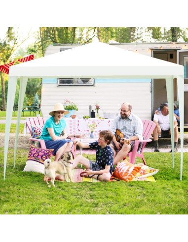 Carpa Plegable Tangkula 3x3 m Impermeable para Eventos