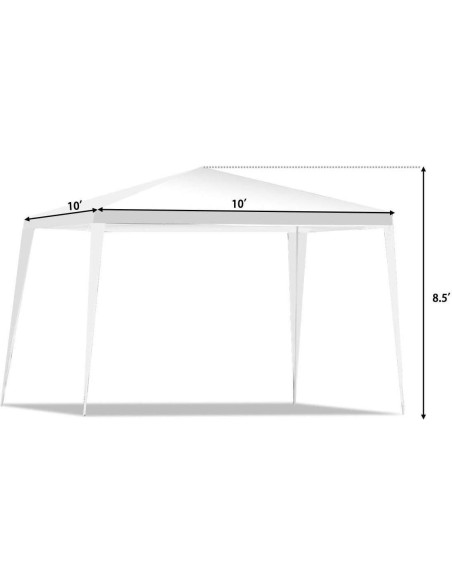 Carpa Plegable Tangkula 3x3 m Impermeable para Eventos