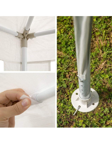 Carpa Plegable Tangkula 3x3 m Impermeable para Eventos