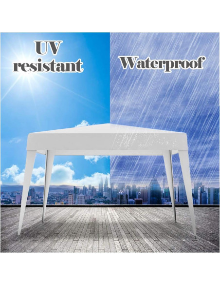 Carpa Plegable Tangkula 3x3 m Impermeable para Eventos