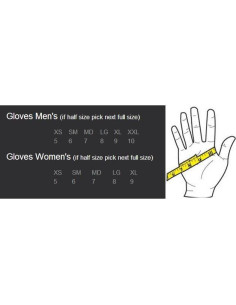 Guantes para Mujeres ScorpionEXO G53-035 Negro Grande 2