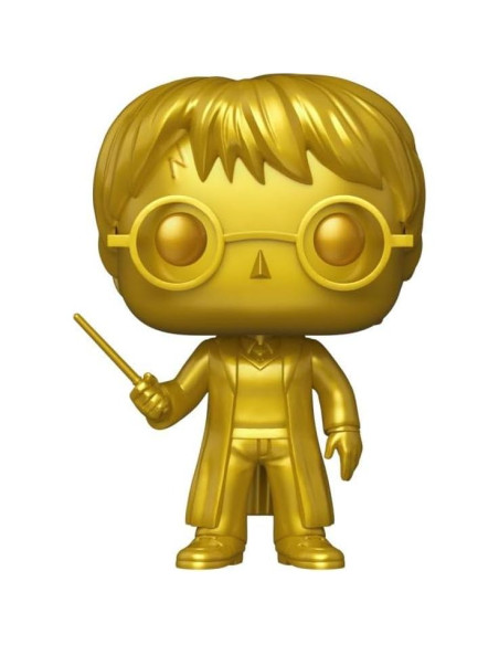 Funko Pop Harry Potter N 01 Edición Metálica Gold Especial