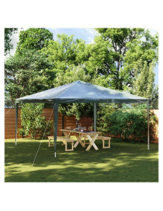 Tienda de Fiesta Verde HETFTJN 4x4m Portátil para Eventos