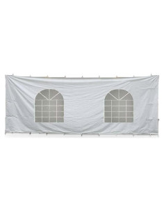 Pared Lateral Premium TentandTable 8' x 20' Blanca Impermeable