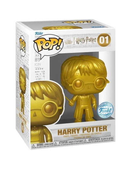 Funko Pop Harry Potter N 01 Edición Metálica Gold Especial