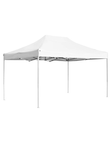 Carpa de Fiesta Plegable YELWHI 450x300 cm Blanca Resistente