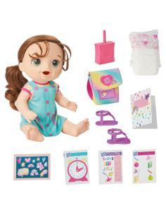 Muñeca Baby Alive Hora de Escuela 30 cm con Accesorios
