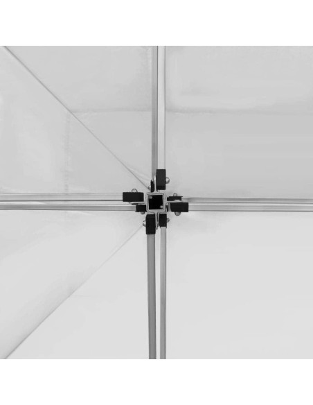 Carpa de Fiesta Plegable YELWHI 450x300 cm Blanca Resistente