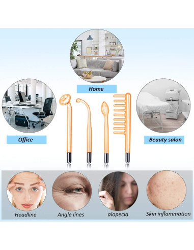 Máquina de Cuidado Facial Portátil MYSWEETY Alta Frecuencia