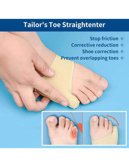 Corrector de Bunionete DYKOOK con Almohadillas de Gel Talla S