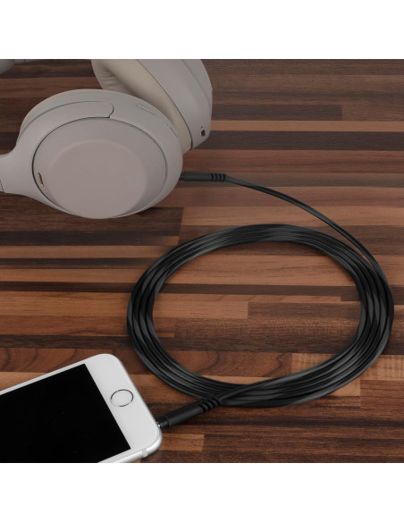 Cable de Audio AUX Linkidea 3.5mm para Sony WH-1000XM6/5/4