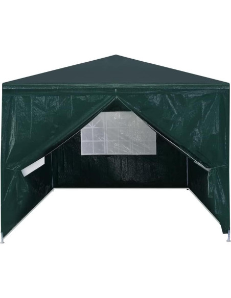Carpa de Fiesta RINDIGOO 3x3m Verde Resistente a UV y Agua