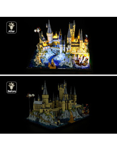 Kit de Luz LED BVOPLME para Lego Harry Potter 76419 2