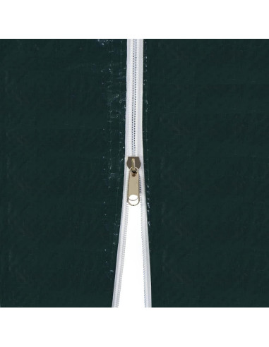 Carpa de Fiesta RINDIGOO 3x3m Verde Resistente a UV y Agua