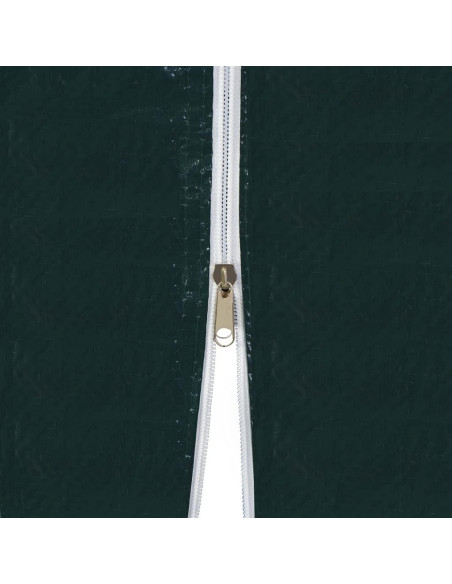 Carpa de Fiesta RINDIGOO 3x3m Verde Resistente a UV y Agua