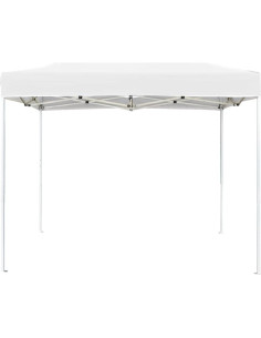 Carpa Plegable Profesional ZQQLVOO 290x290 cm Blanca 2