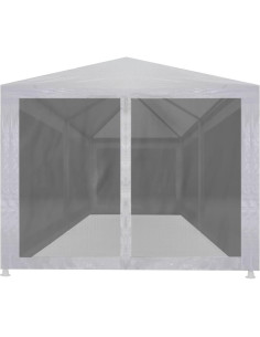 Carpa de Fiesta 6x3m EVERSTRO con Paredes de Malla y Accesorios 2