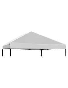 Cubierta de Reemplazo para Carpa 3x3 m MQoutdoor Gris Plata