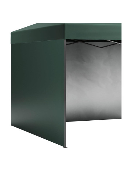 Pared Lateral Carpa Instantánea Cyfie 3.05x3.05m Verde
