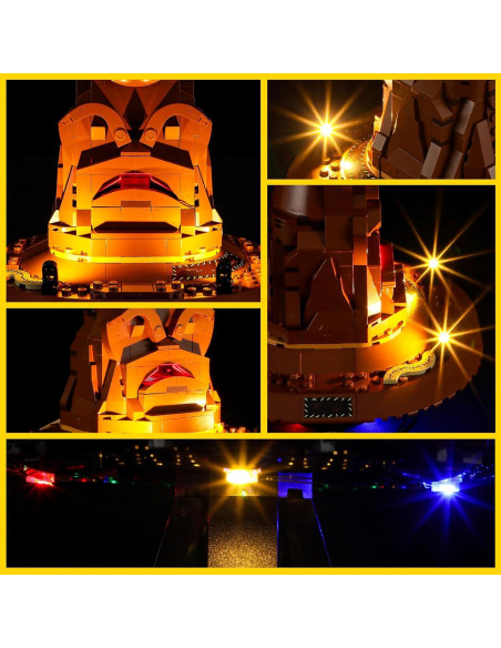 Kit de Luz BOOZUU para Lego 76429 Sombrero Hablante LED