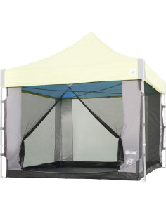 Carpa E-Z UP Screen Cube 6 para Canopy 10'x10' + 4 Pesas 2