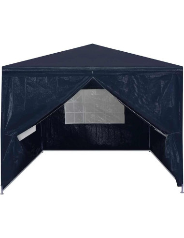 Carpa de Fiesta 3x3m EVERSTRO Azul Resistente UV y Agua