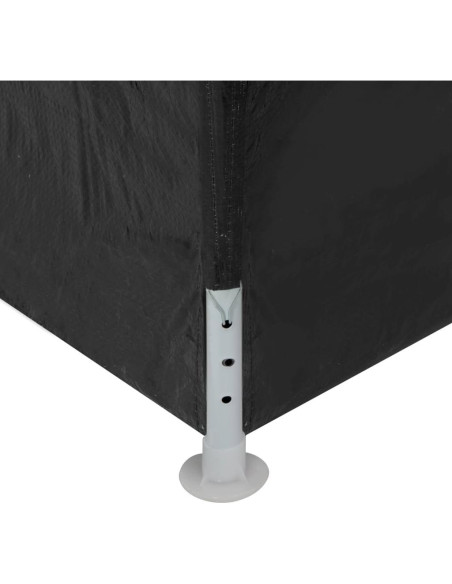Carpa de Fiesta MOBCANT 8.99x2.99m Antracita Impermeable Carpa de Fiesta MOBCANT 8.99x2.99m Antracita Impermeable