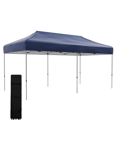 Carpa Plegable 3x6m Genérico con Altura Ajustable y Sombra