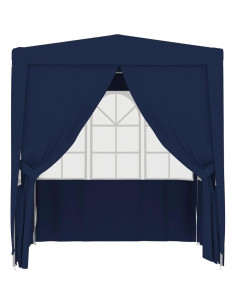 Carpa Profesional para Fiestas EVERSTRO 2.5m x 2.5m Azul 2