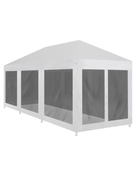 Carpa de Fiesta ANYCHOLE 9.0m x 3.0m con 8 Paredes de Malla