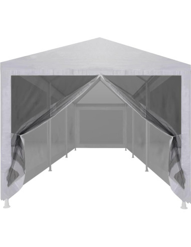 Carpa de Fiesta ANYCHOLE 9.0m x 3.0m con 8 Paredes de Malla