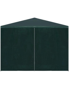 Carpa de Fiesta YELWHI 3x3m Verde Resistente al Agua y UV 2