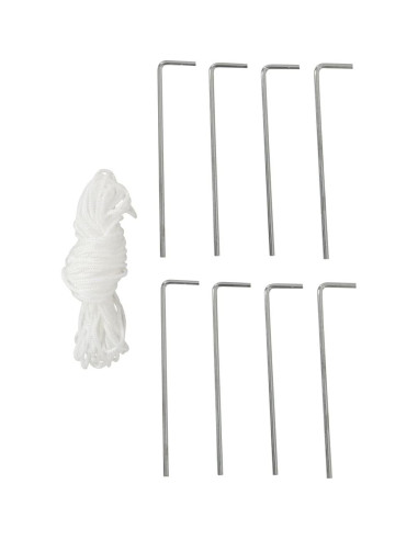 Carpa de Fiesta 6.0m x 3.0m EVERSTRO con Paredes de Malla