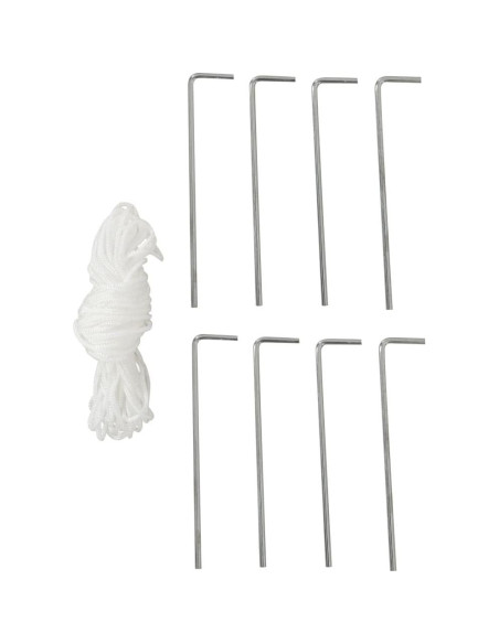 Carpa de Fiesta 6.0m x 3.0m EVERSTRO con Paredes de Malla