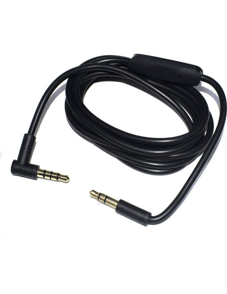 Cable de audio de reemplazo LearSoon 140 cm para Beats