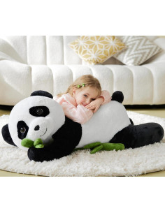 IKASA Peluche Panda Gigante 76 cm Suave Jumbo Regalo Niños 2