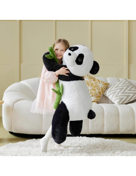 IKASA Peluche Panda Gigante 76 cm Suave Jumbo Regalo Niños