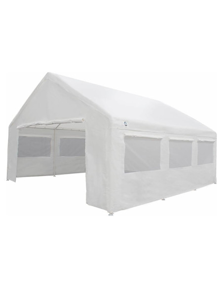 Kit de Pared Lateral King Canopy 5.44m x 6.10m Blanco