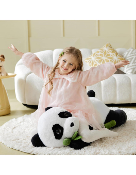 IKASA Peluche Panda Gigante 76 cm Suave Jumbo Regalo Niños