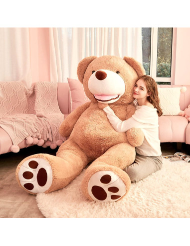 Osito de Peluche Gigante IKASA Marrón 199 cm Suave