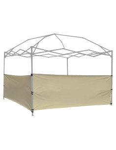 Paneles Laterales Medios NINAT 2 Pcs Beige para Gazebo 3.05m