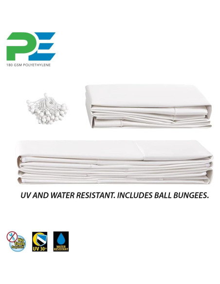 Kit de Pared Lateral King Canopy 823 x 548 cm Blanco